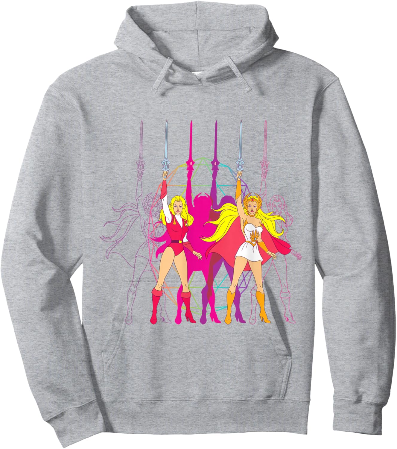 Masters of The Universe She-Ra Transformation Hoodie - Hoodie | Ash