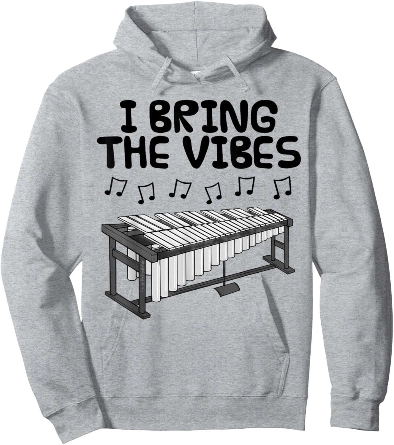 Vibraphone, I Bring The Vibes, Vibraphonist Percussion Funny Hoodie - Hoodie | Ash