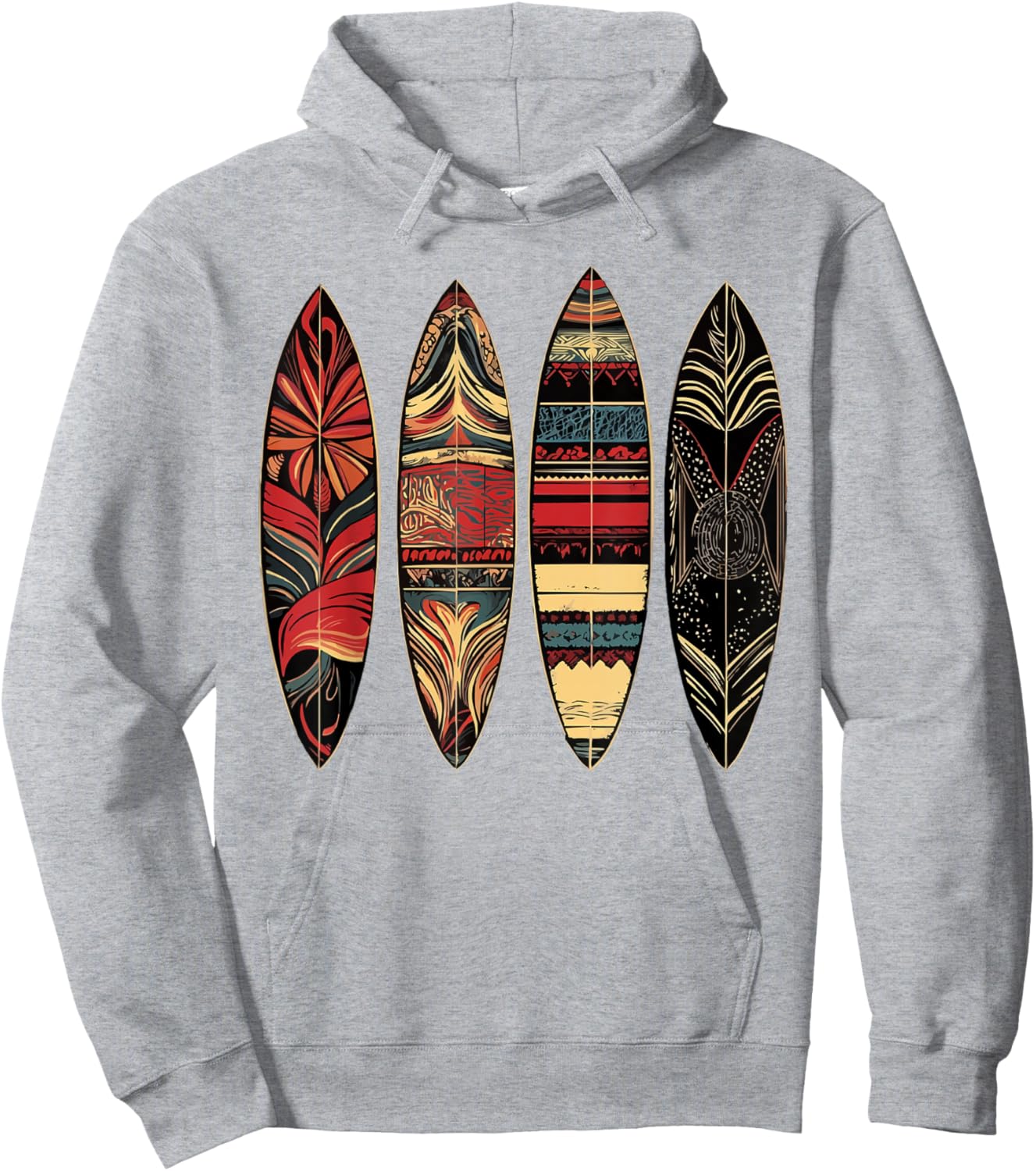 Hawaii Surfboarder Lifestyle Beach Surf Surf Summer Camps , Red, S Hoodie - Hoodie | Ash