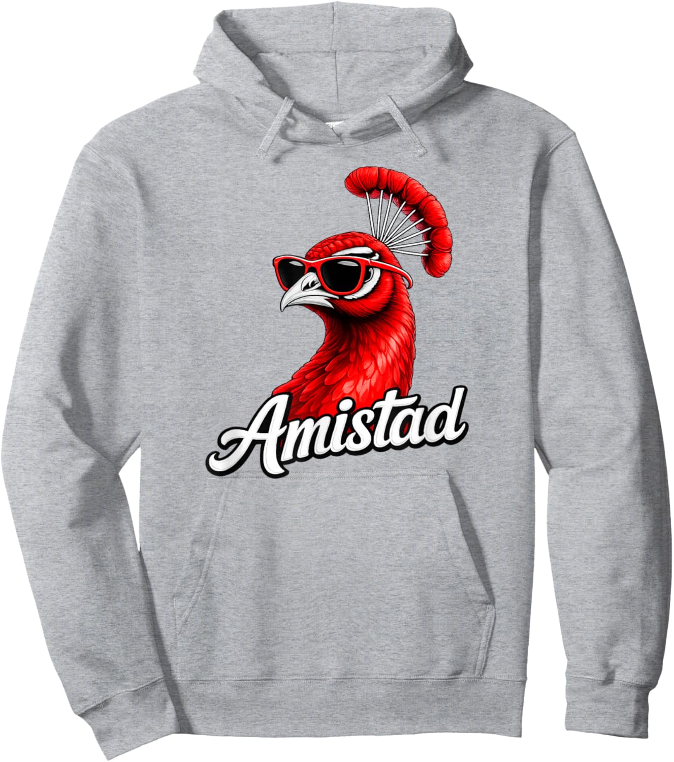 Amistad House of Friendship, Teachers Students School Hoodie - Hoodie | Ash