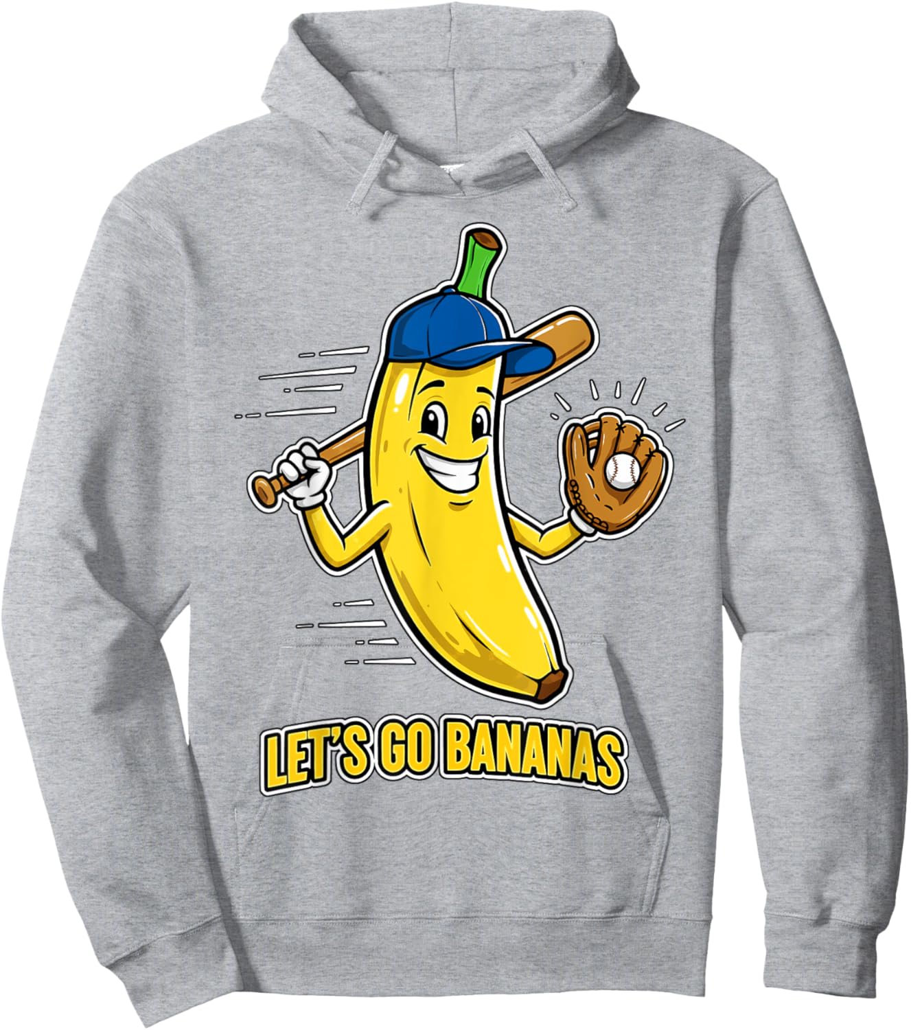 Funny Banana Shirts Gift Fruit Lovers Boys Lets Go Bananas Hoodie - Hoodie | Ash