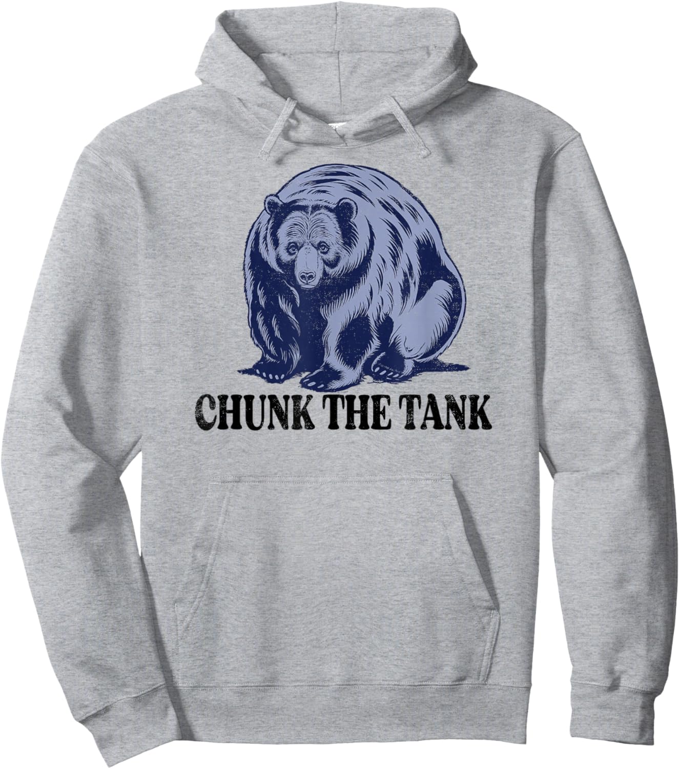 Alaska Wild Animals Nature of Fat Wild Bear Week Chunk Hoodie - Hoodie | Ash