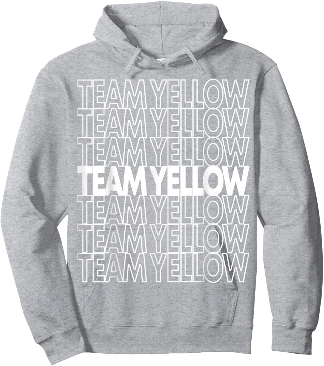Team Yellow School Spirit Hoodie - Hoodie | Ash