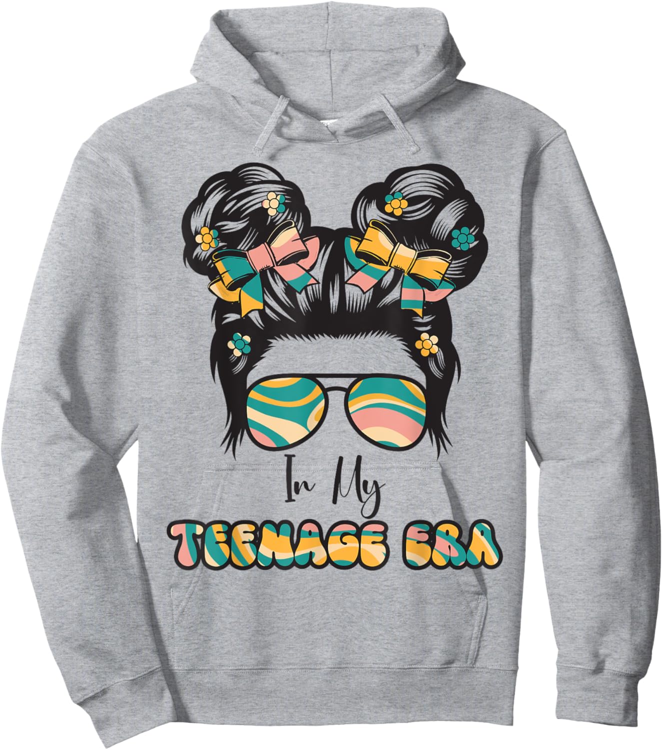 In My Teenage Era - 13th Birthday Hoodie - Hoodie | Ash