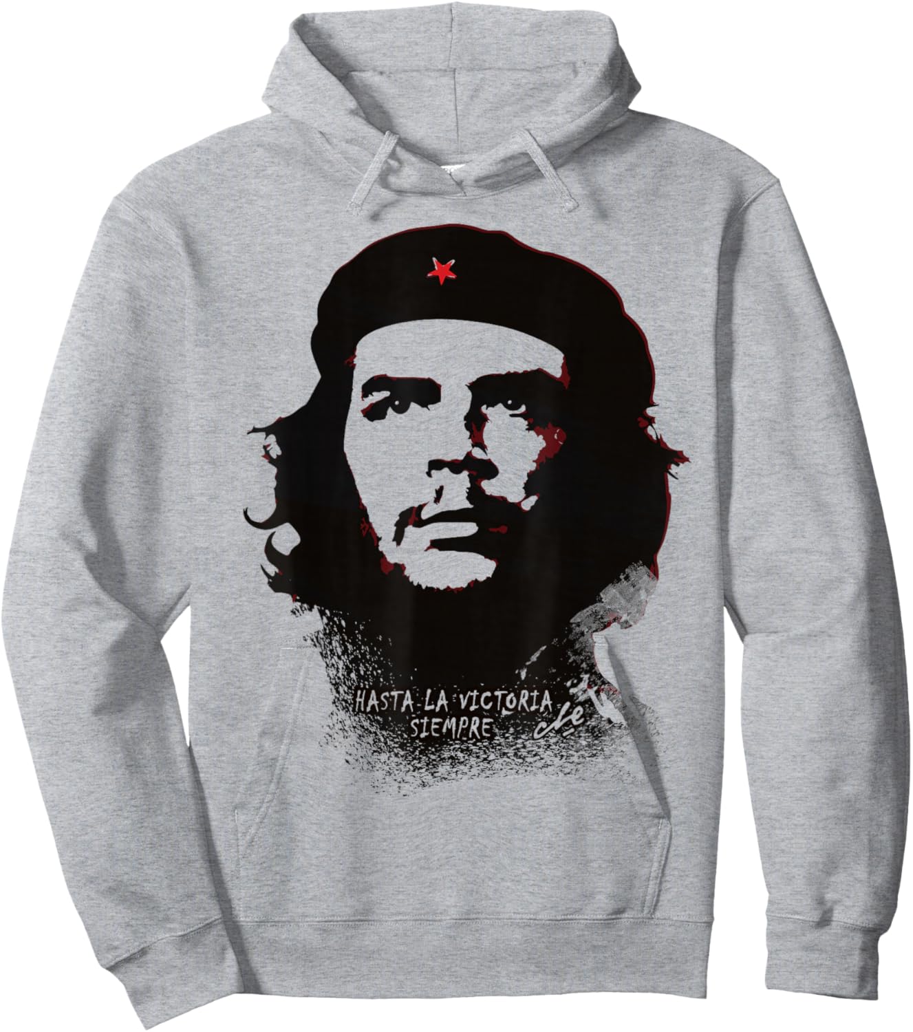 Che Guevara Shirt Red Hasta La Victoria Siempre Revolution Hoodie - Hoodie | Ash