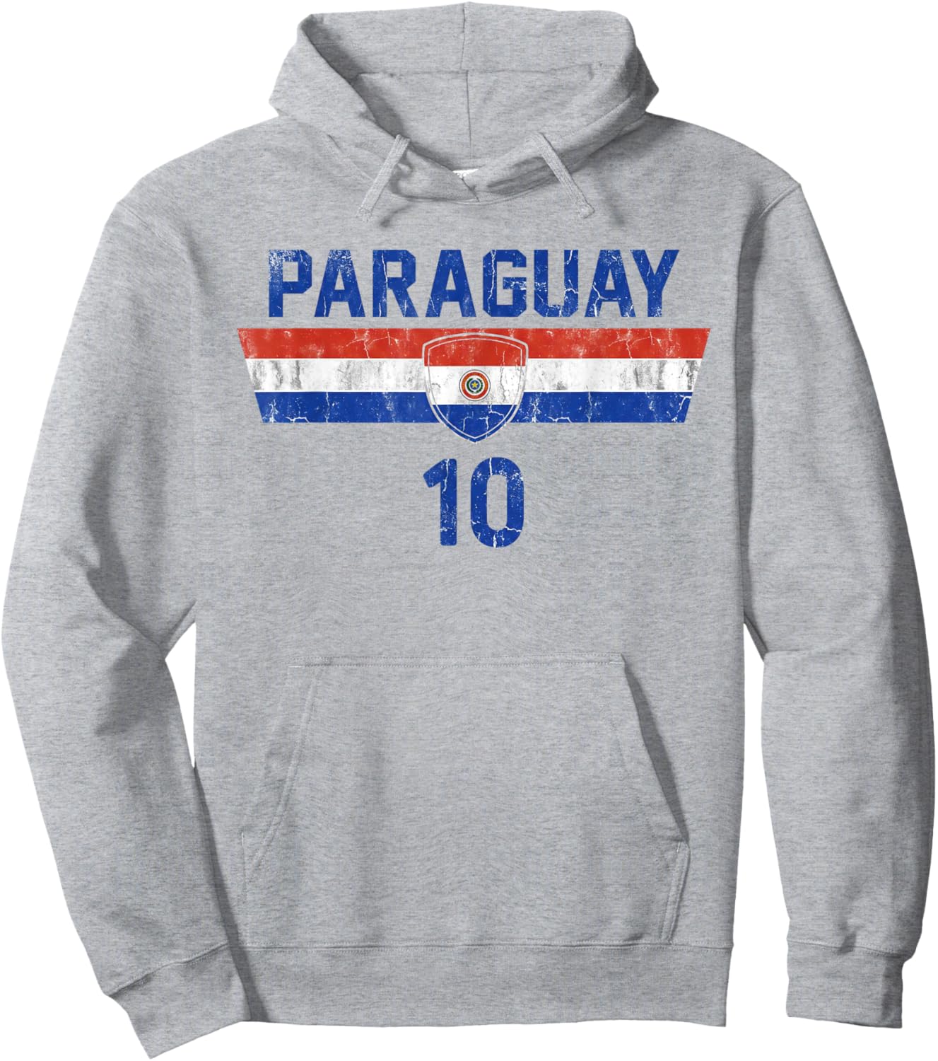 Paraguay Men Women Paraguayan Paraguayo Hispanic Hoodie - Hoodie | Ash