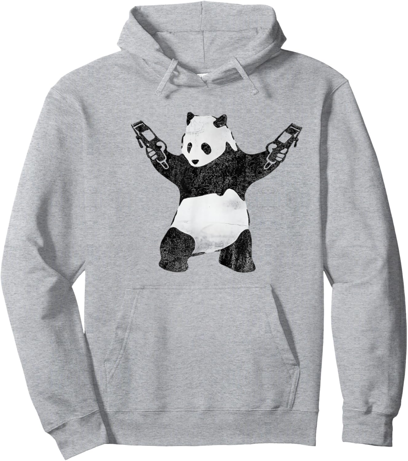 Panda Barber Hoodie - Hoodie | Ash