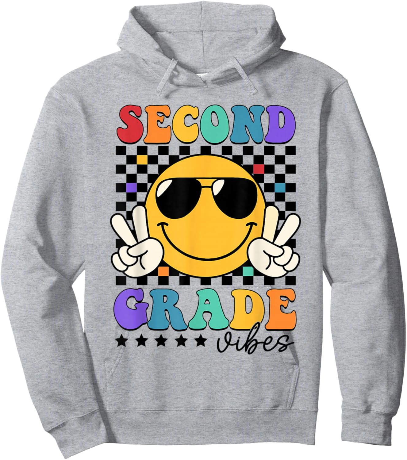 2nd Grade Teacher Shirts, First Day Second Grade Shirt Girls Hoodie - Hoodie | Ash