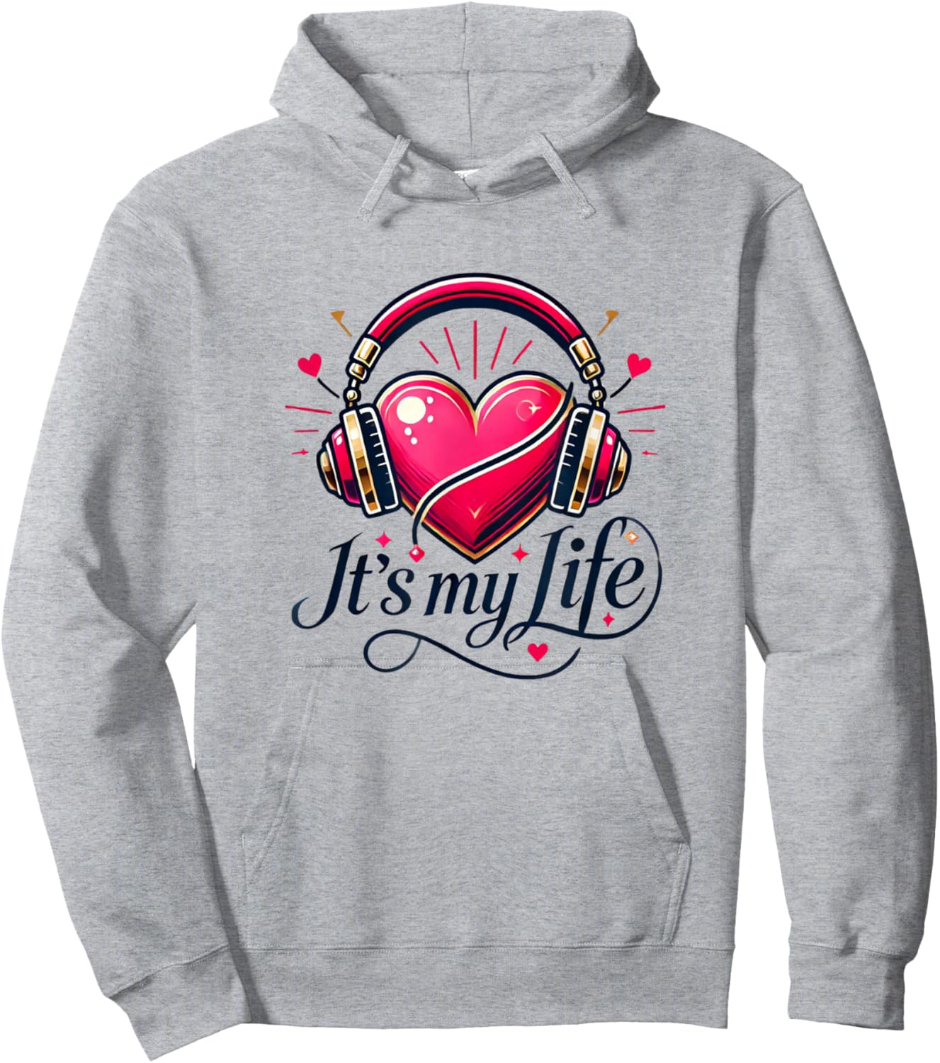 & Juliet My Life Musical Theatre Heart Musicals Hoodie - Hoodie | Ash
