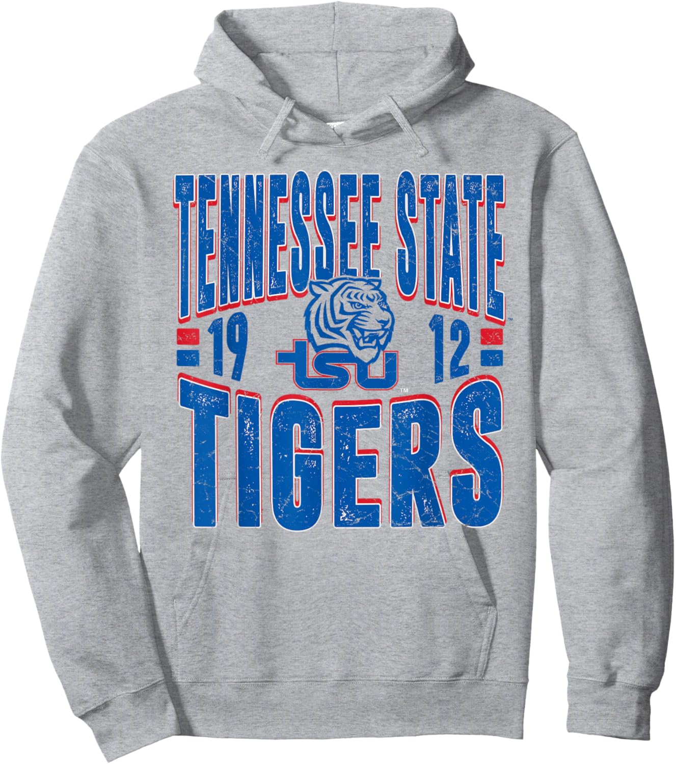 Tennessee State Tigers Vintage 90's Retro White Hoodie - Hoodie | Ash