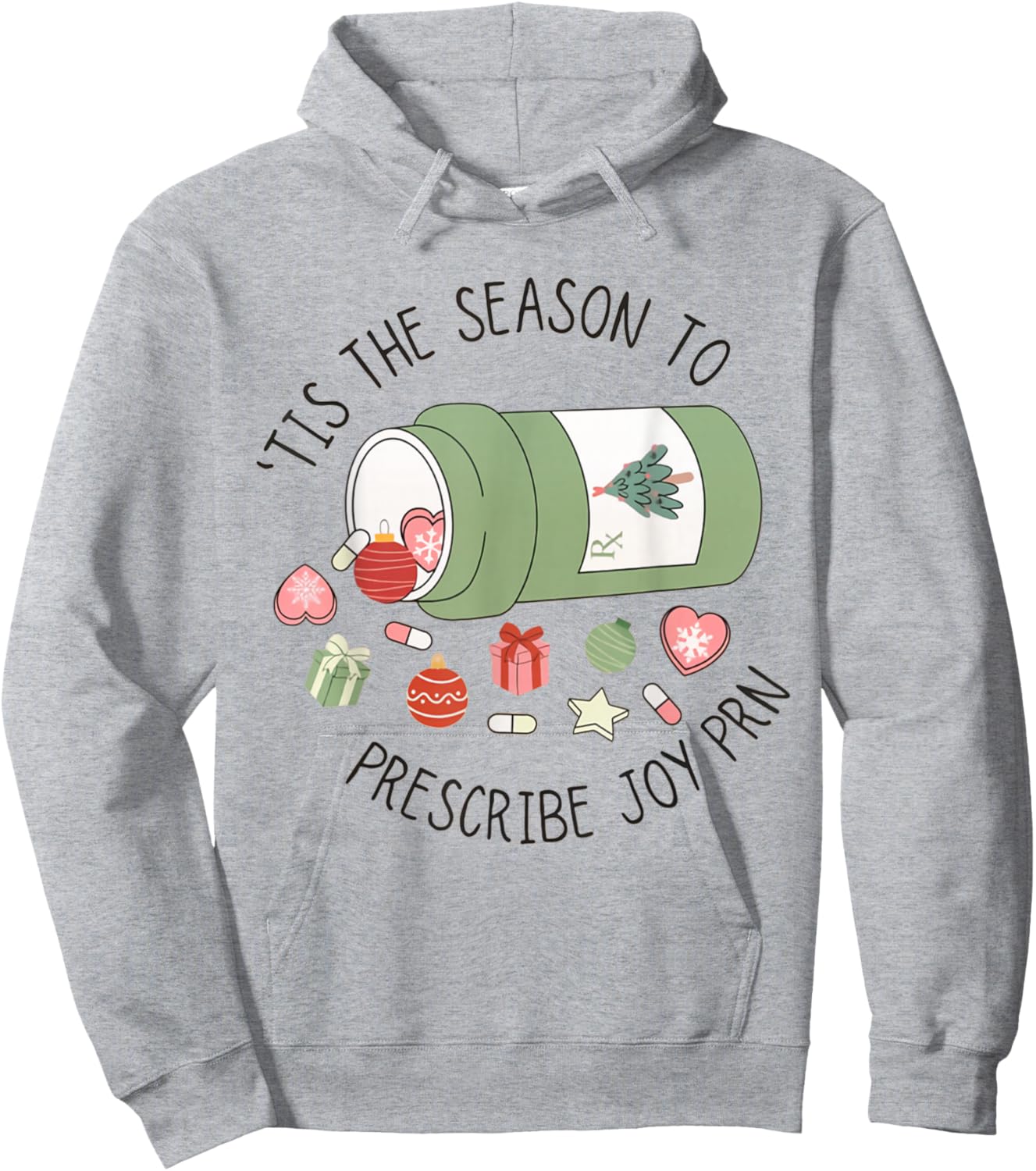 Pharmacy Technician Christmas Pharmacy Graduation Hoodie - Hoodie | Ash