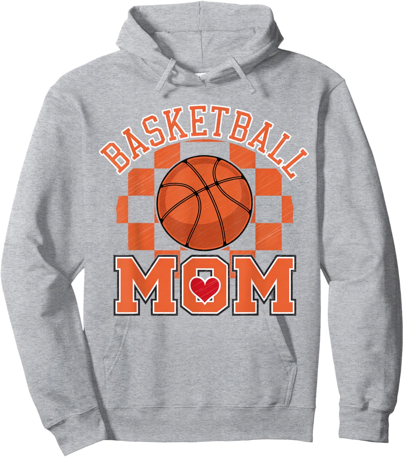 Groovy Basketball Mom Mother Basketball Mom Hoodie - Hoodie | Ash