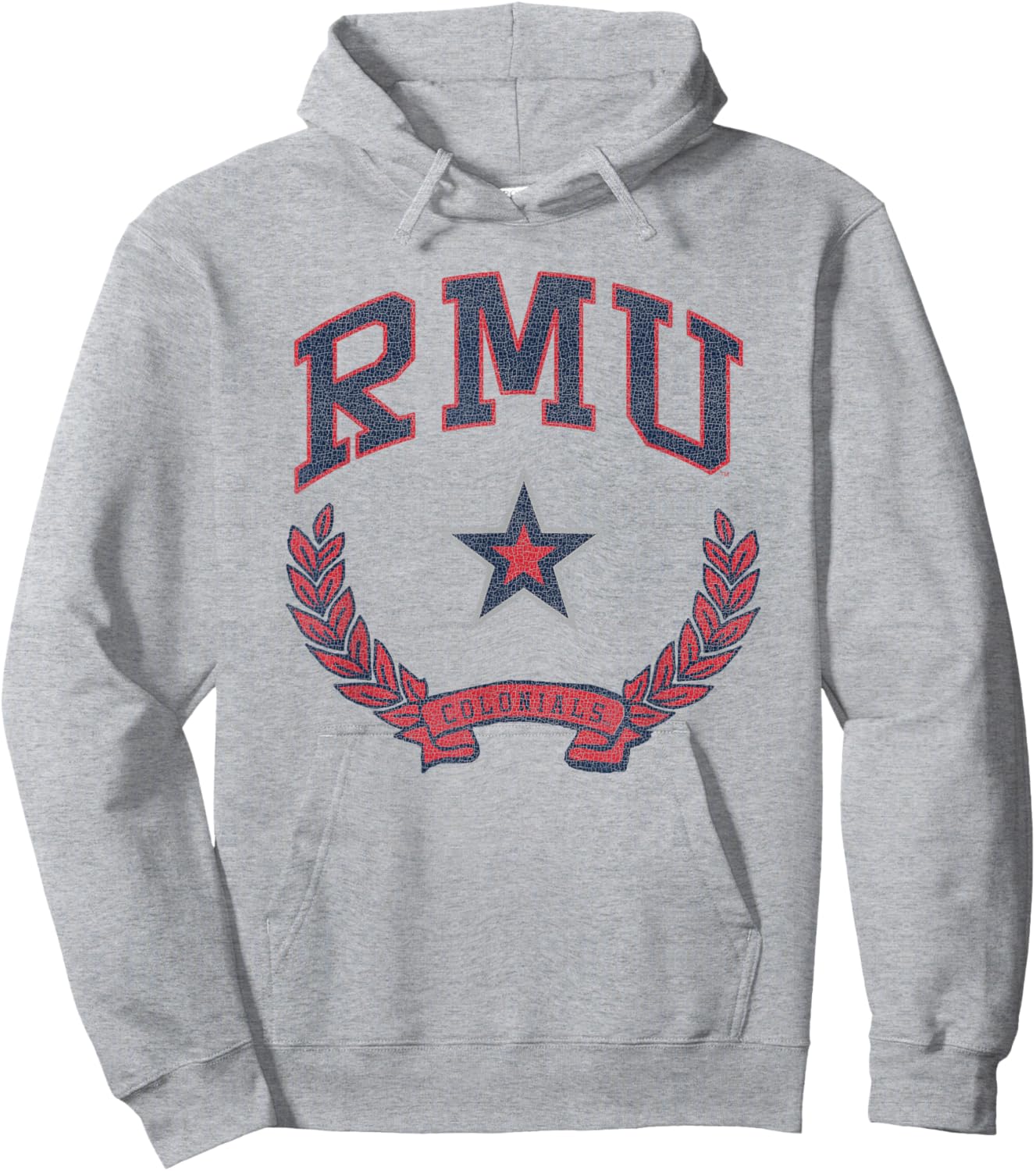 Robert Morris Colonials Victory Vintage White Hoodie - Hoodie | Ash