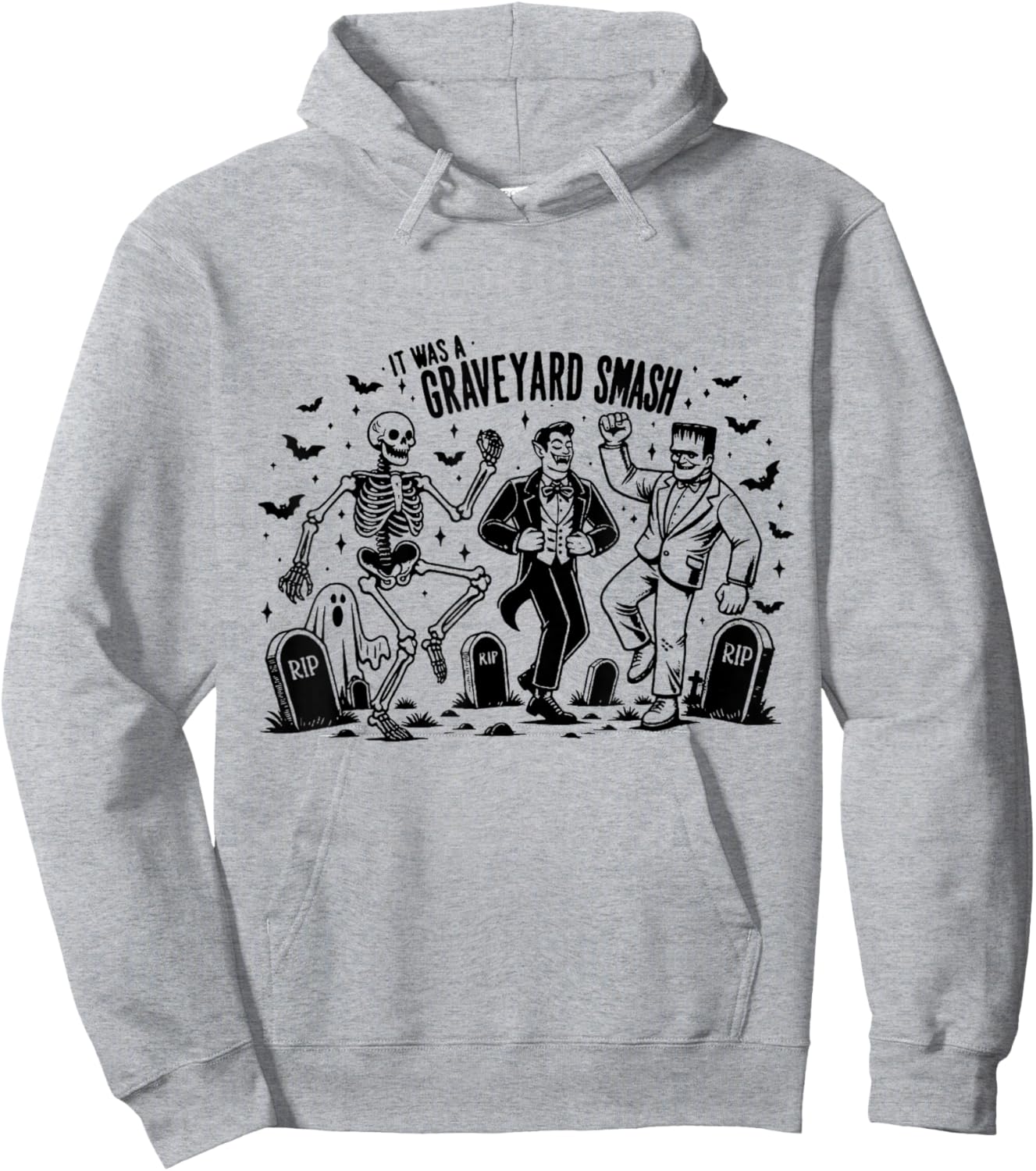 It Was A Graveyard Smash Hoodie - Hoodie | Ash