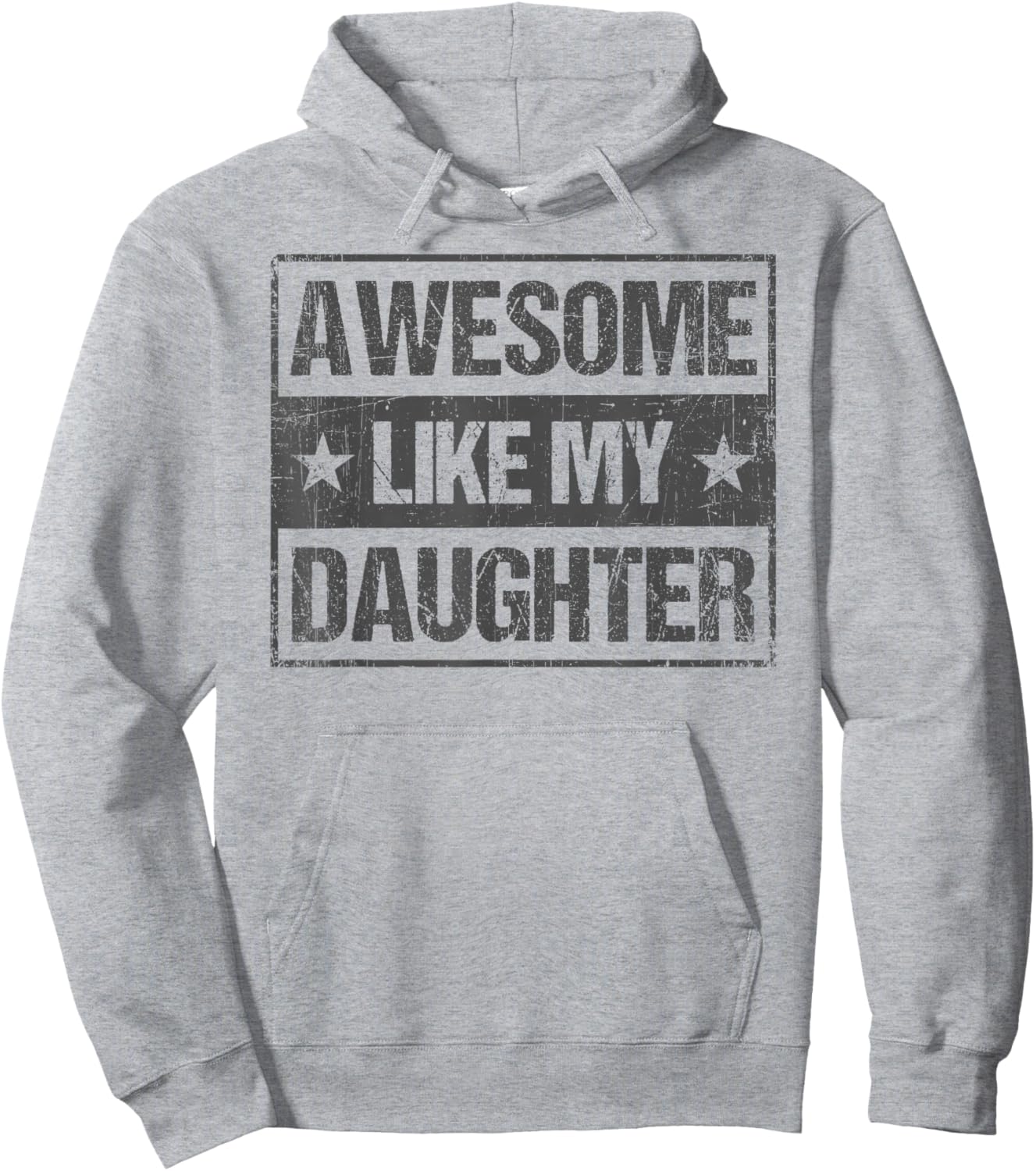 Funny Father Dad Gifts Men From Daughter Father's Day Dad Hoodie - Hoodie | Ash