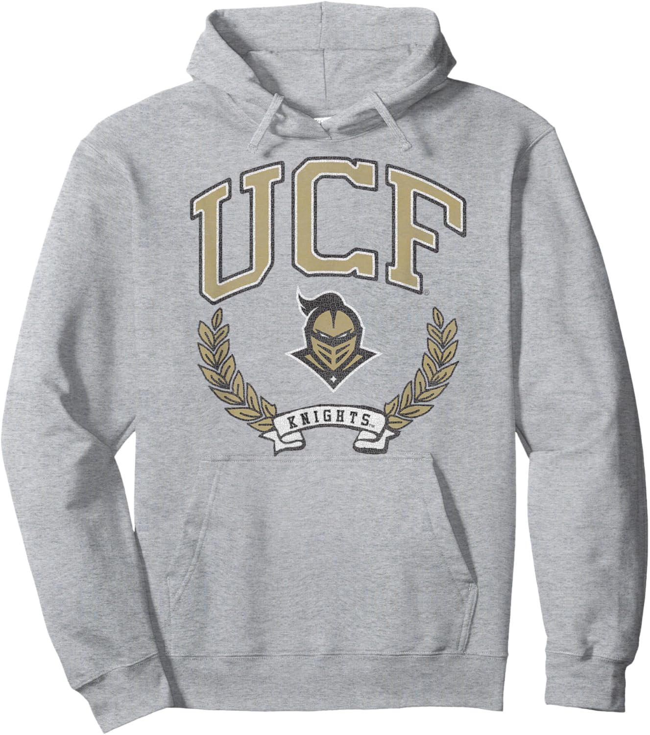 Central Florida Golden Knights Victory Vintage Gray Hoodie - Hoodie | Ash