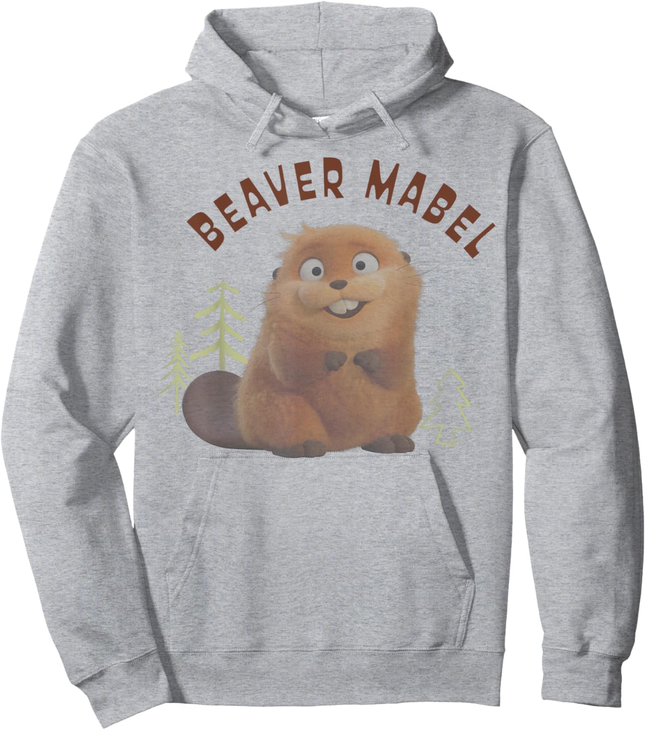 Hoppers Beaver Mabel Hoodie - Hoodie | Ash