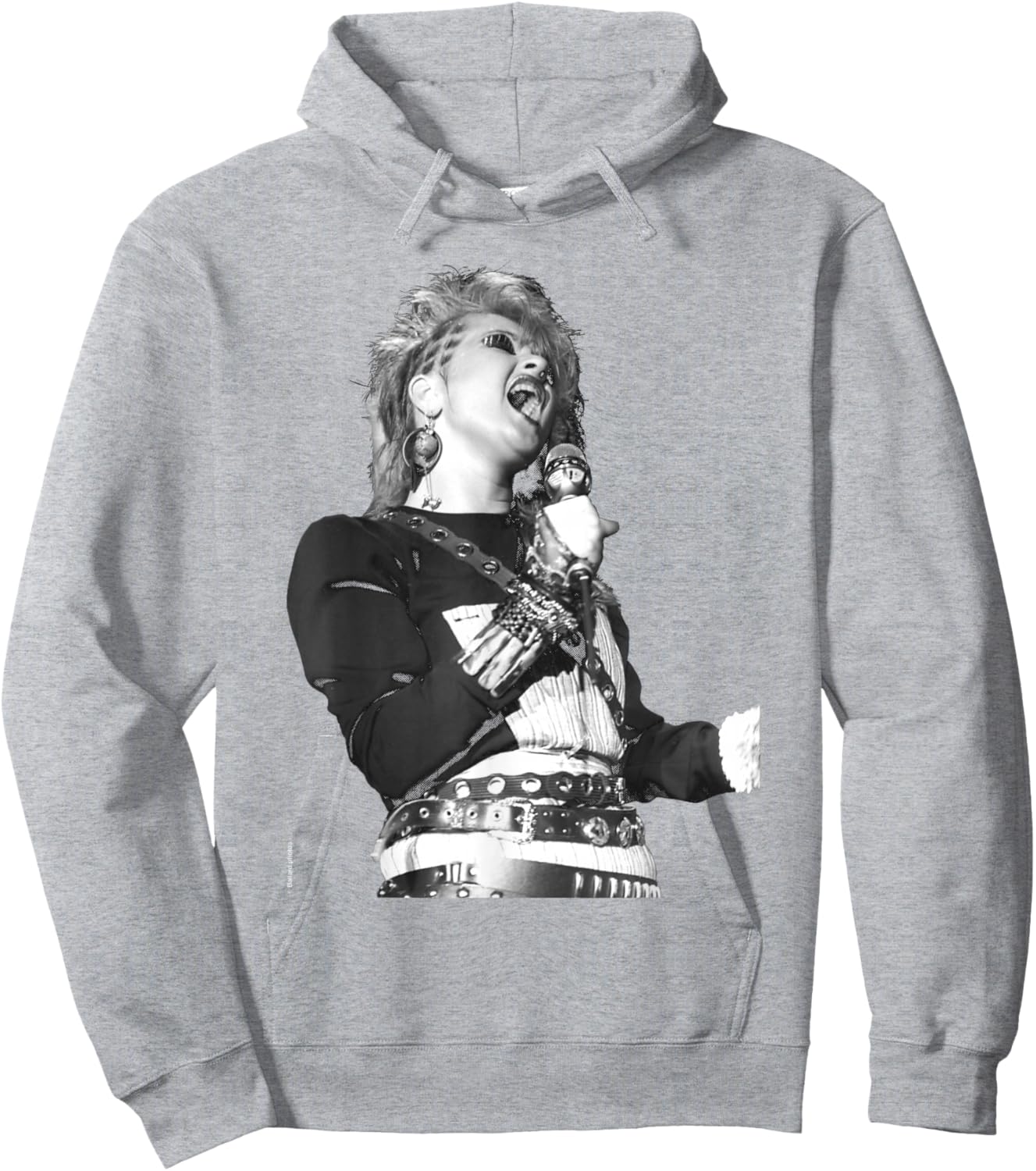 Singer Cyndi Lauper Live by Allan Ballard Hoodie - Hoodie | Ash