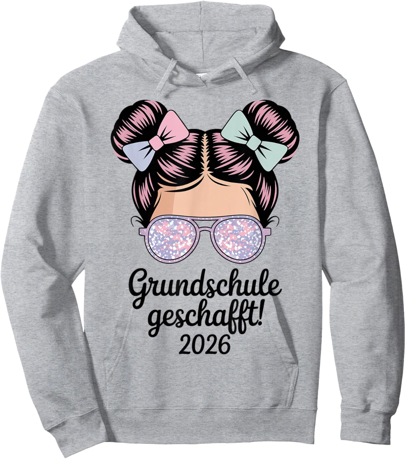 Abschluss Grundschule 2026 Grundschule Abschied Abgänger Hoodie - Hoodie | Ash