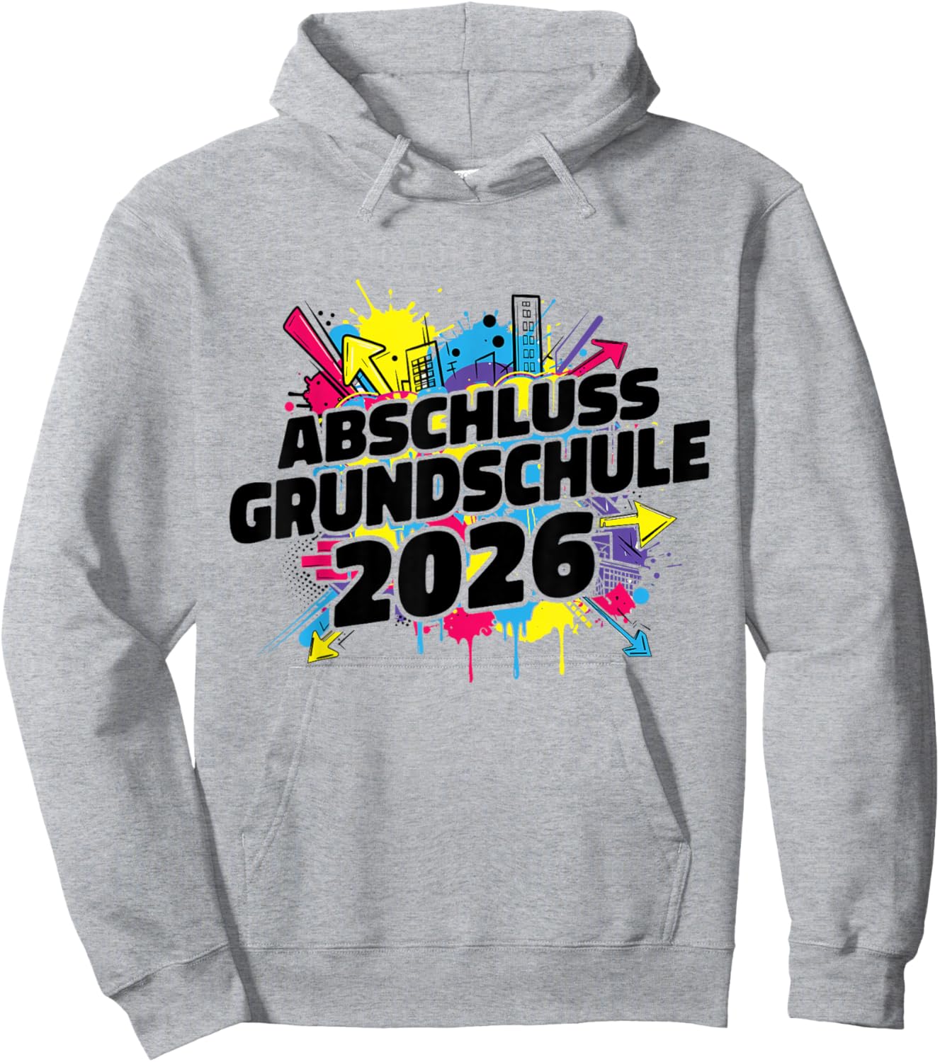 Grundschule Absolvent Abgänger Grundschule Abschluss 2026 Hoodie - Hoodie | Ash