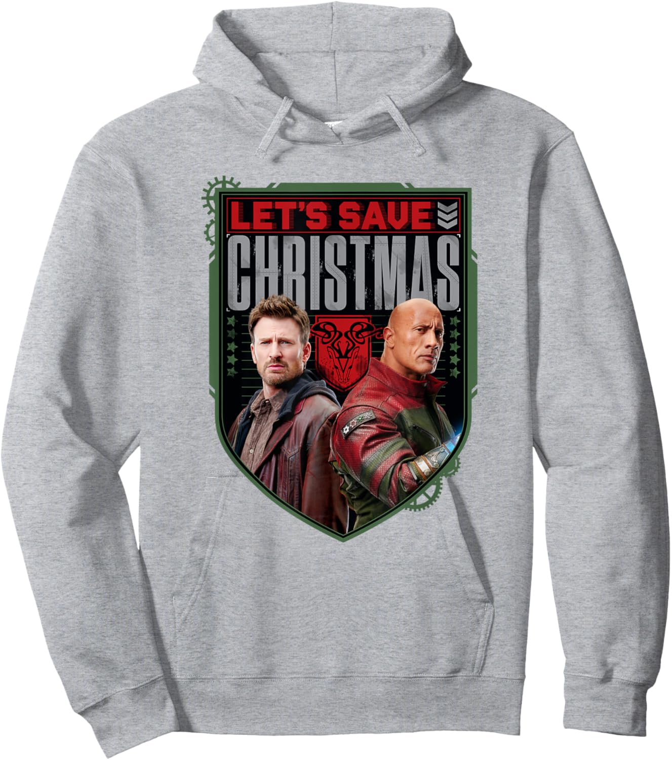 Red One - Let's Save Christmas Hoodie - Hoodie | Ash
