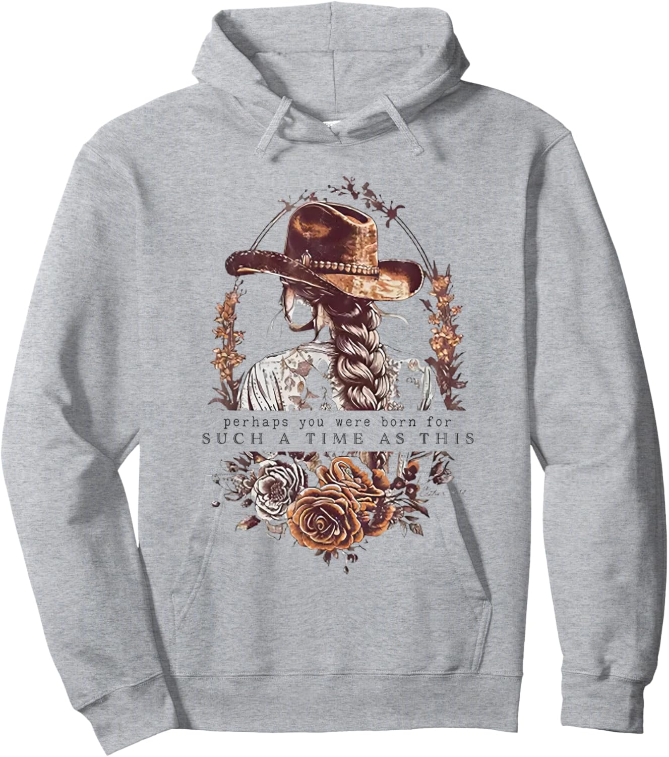 Perhaps You Were Born For Such A Time As This Hoodie - Hoodie | Ash