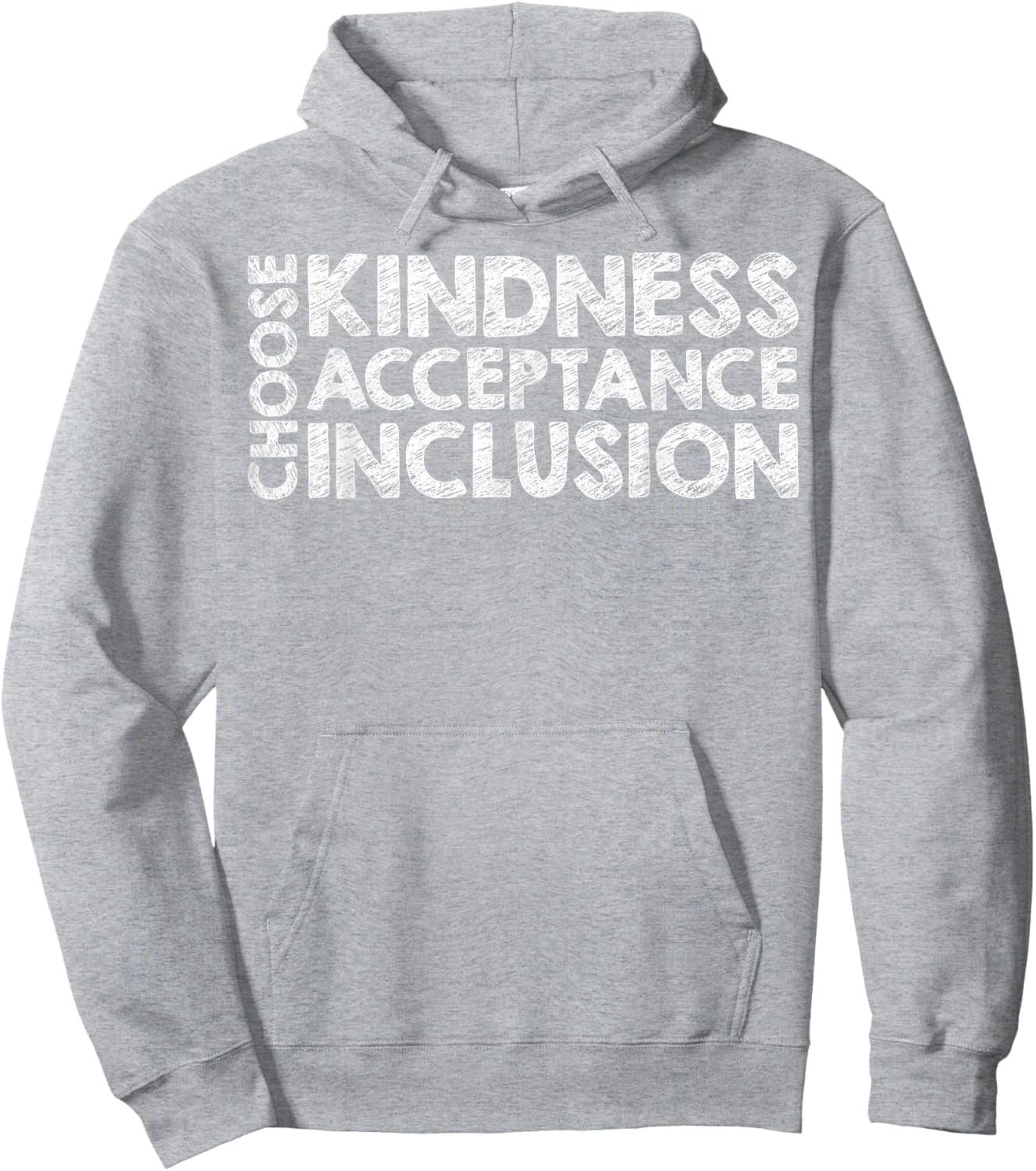 Choose Kindness Acceptation Inclusion Orange Unity Day Hoodie - Hoodie | Ash