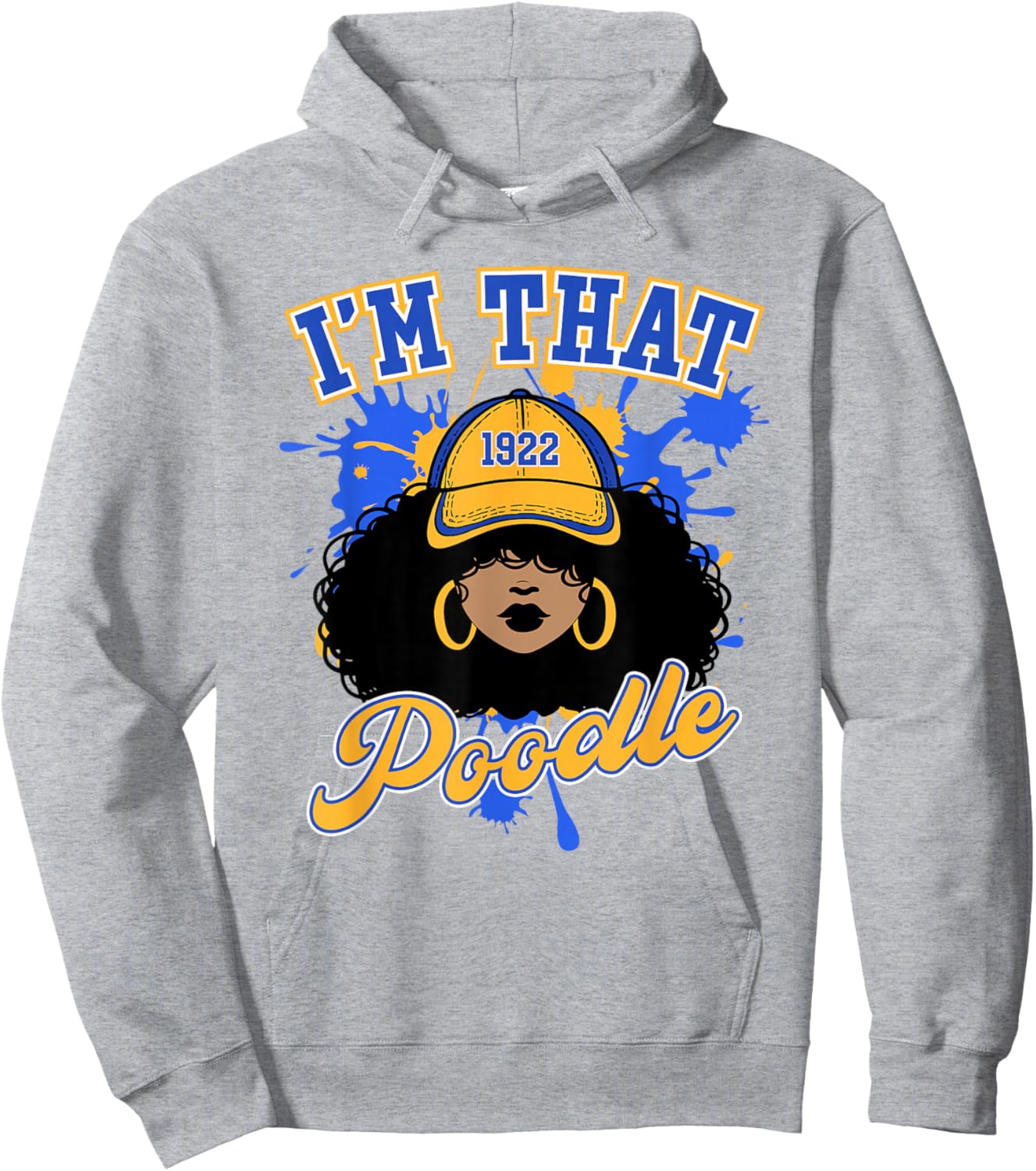 Sigma Gamma Rho Sorority, I'm That Poodle, Rhoyal Girl Pride Hoodie - Hoodie | Ash