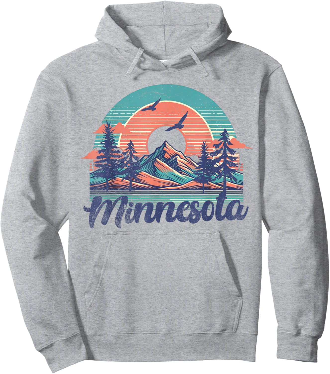 Minnesota Hoodie - Hoodie | Ash
