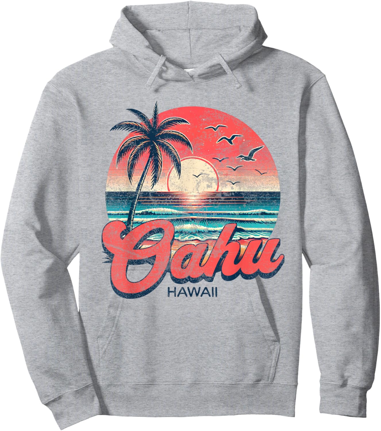 Oahu Hoodie - Hoodie | Ash