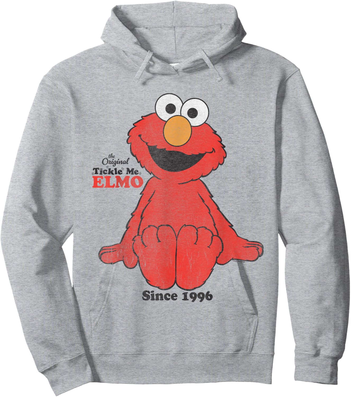 Sesame Street Tickle Me Elmo Since 1996 Hoodie - Hoodie | Ash