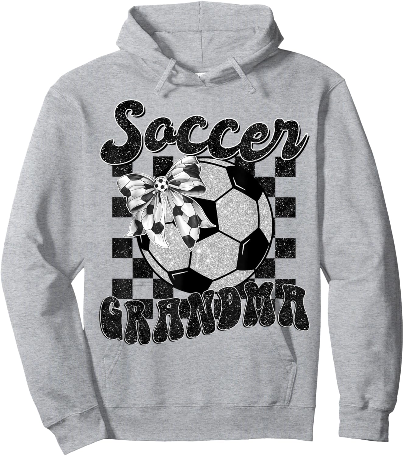 Soccer Grandma Soccer Grandmother Game Day Mother's Day Hoodie - Hoodie | Ash