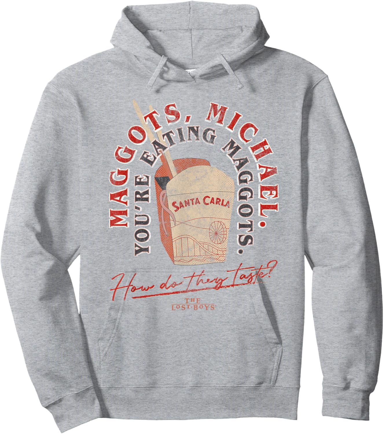 The Lost Boys You're Eating Maggots Hoodie - Hoodie | Ash
