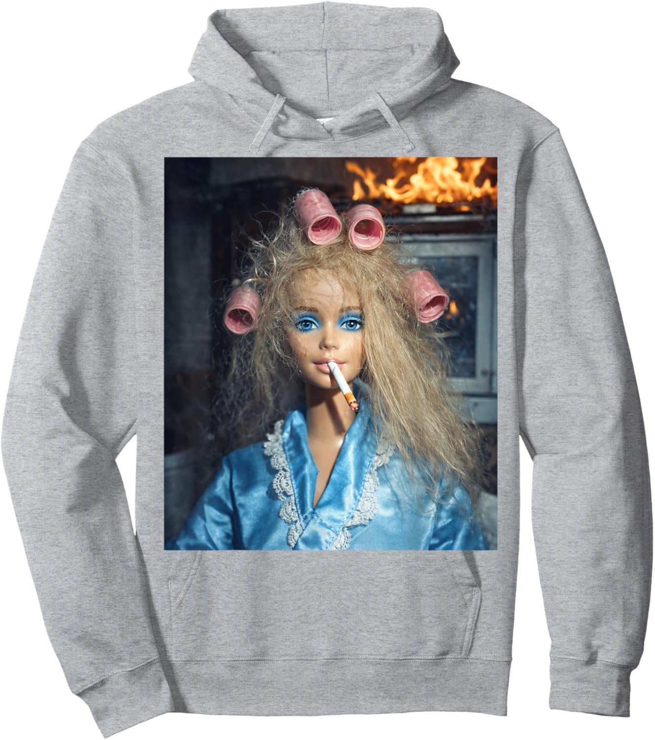 Disgusted FACE Meme DOLL Babe X Only Cute Baby Love Fans Hoodie - Hoodie | Ash