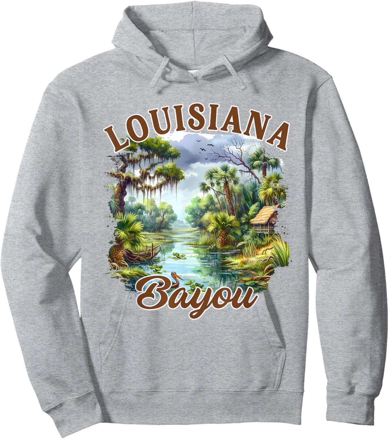Louisiana Bayou Travel Exploring Trip Meet Me In Louisiana Hoodie - Hoodie | Ash