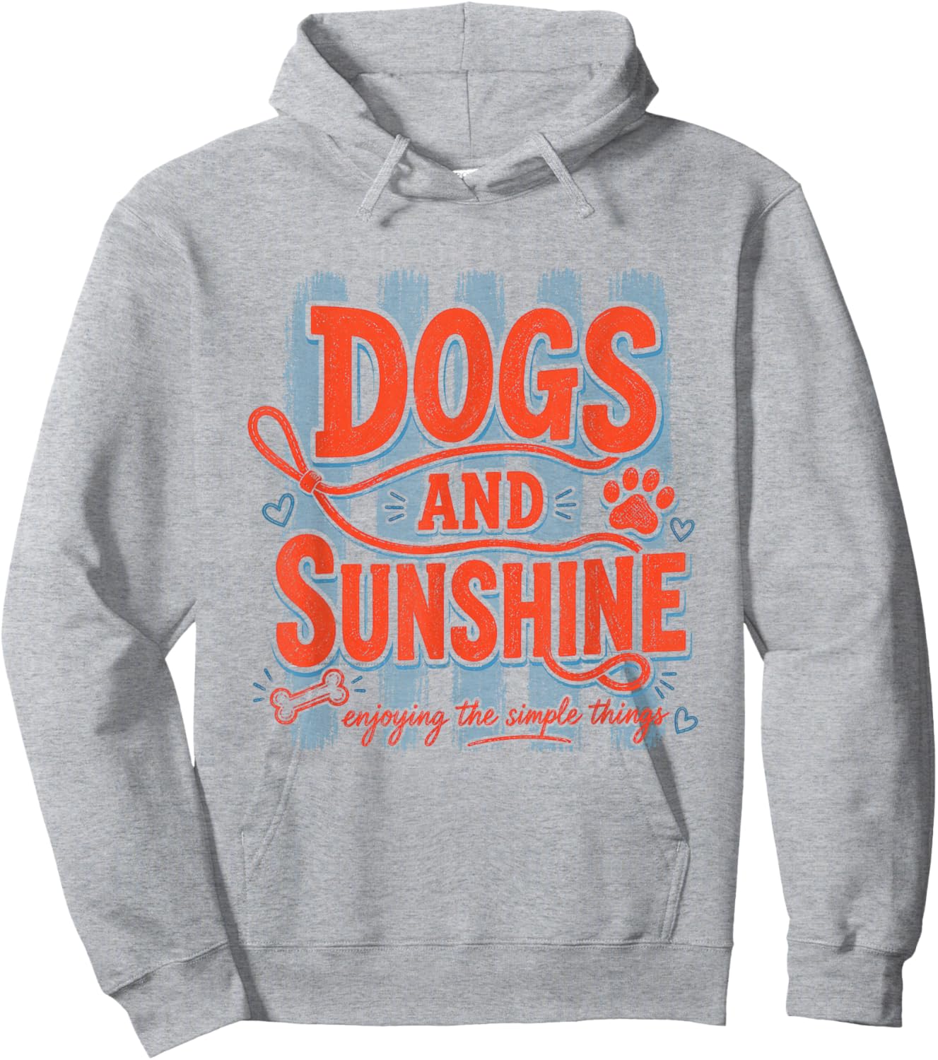 Dog Mom Dogs and Sunshine Coquette Bow Puppy Lover Hoodie - Hoodie | Ash