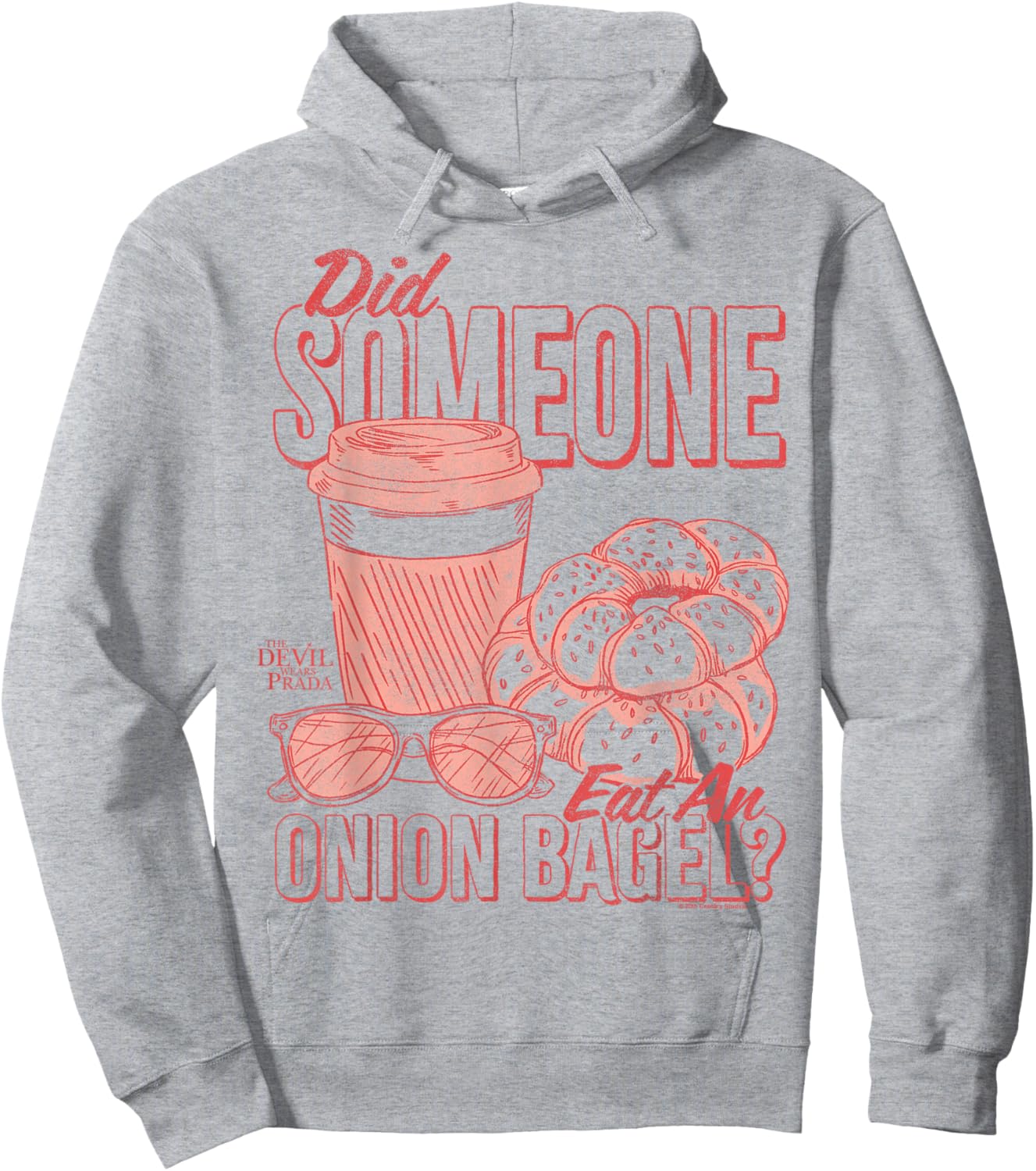 The Devil Wears Prada Did Someone Eat an Onion Bagel? Sketch Hoodie - Hoodie | Ash