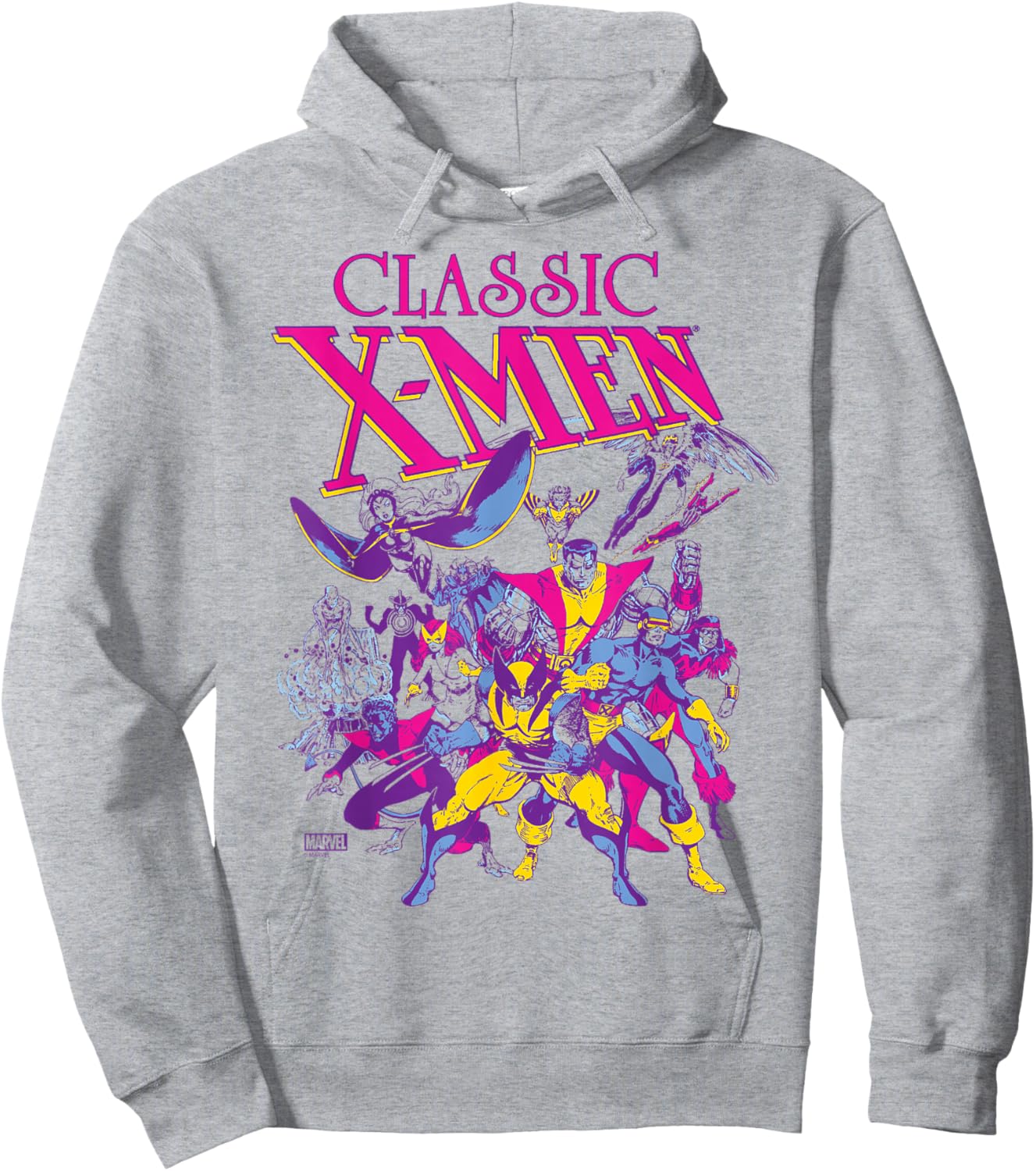 X-Men - Comic Cover Hoodie - Hoodie | Ash