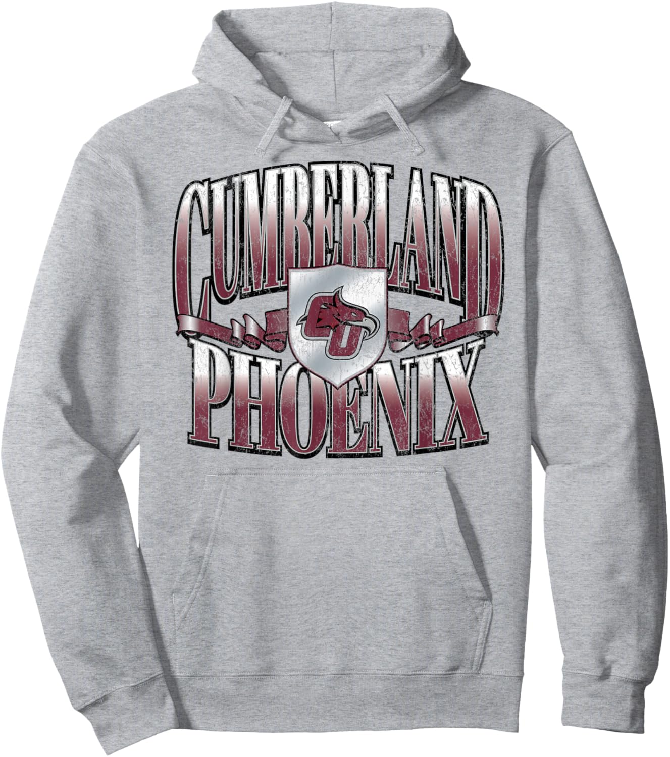 Cumberland Phoenix Retro Class White Officially Licensed Hoodie - Hoodie | Ash
