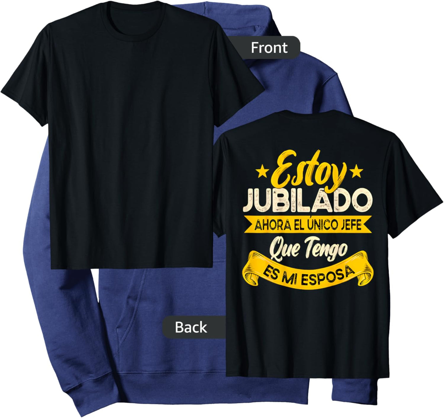 Jubilación Hombre Regalo Leyenda Se Jubila 2024-25 RETIRED Hoodie - Hoodie | Navy