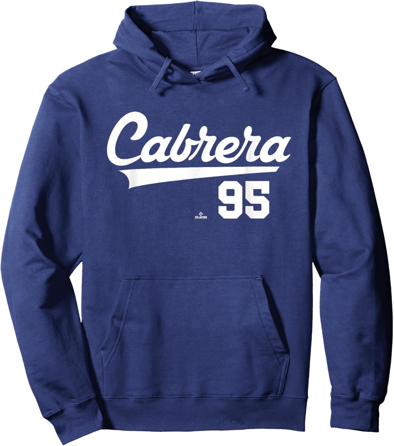 Player Name Swoosh Oswaldo Cabrera New York Baseball MLBPA Hoodie - Hoodie | Navy
