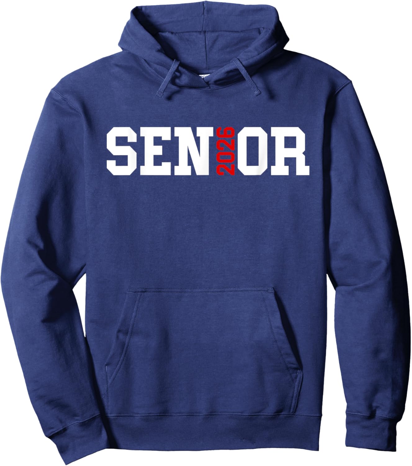 Senior 2026 Class of 2026 Seniors Graduation 2026 Senior 26 Hoodie - Hoodie | Navy