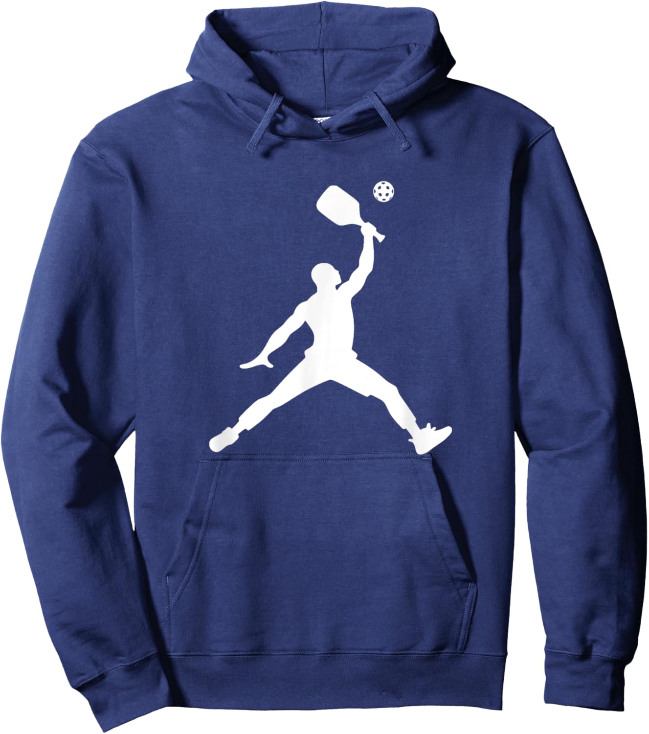 Jumping Man Pickleball Hoodie - Hoodie | Navy