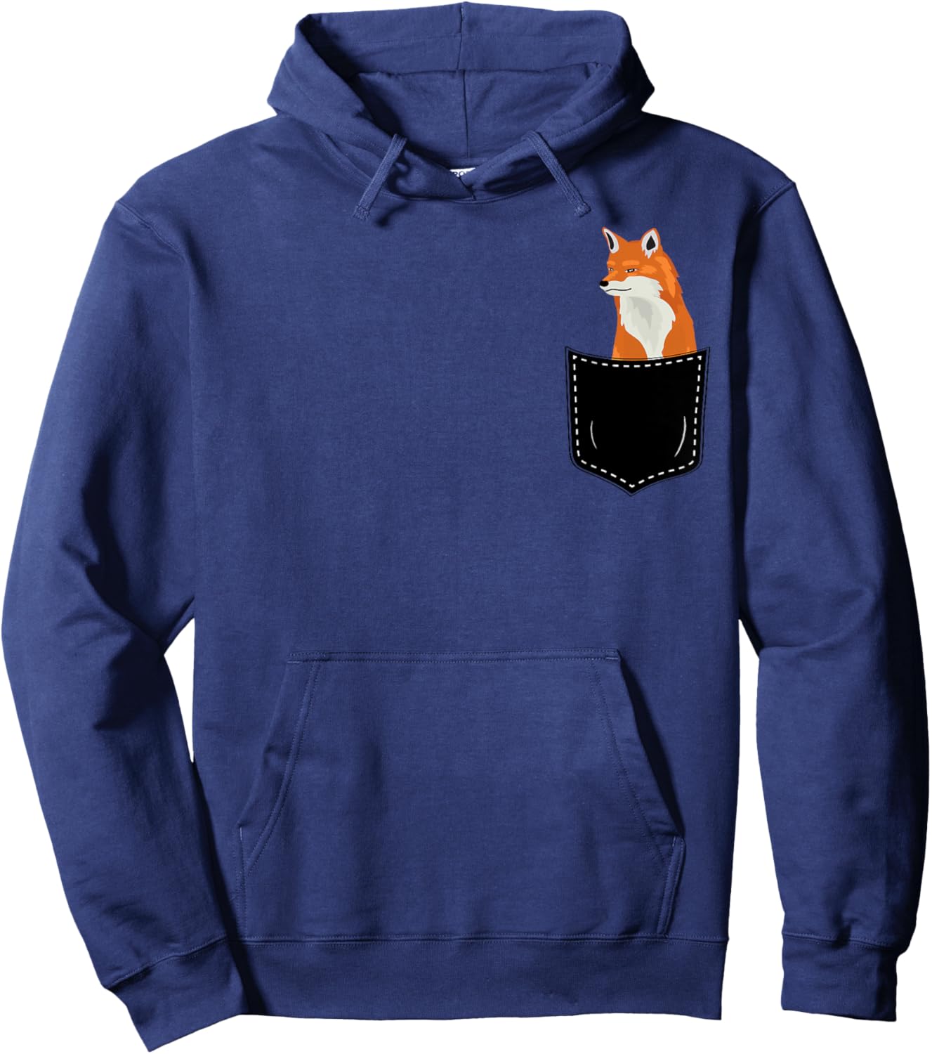 Fox In The Pocket Perfect for Fox Lovers Hoodie - Hoodie | Navy