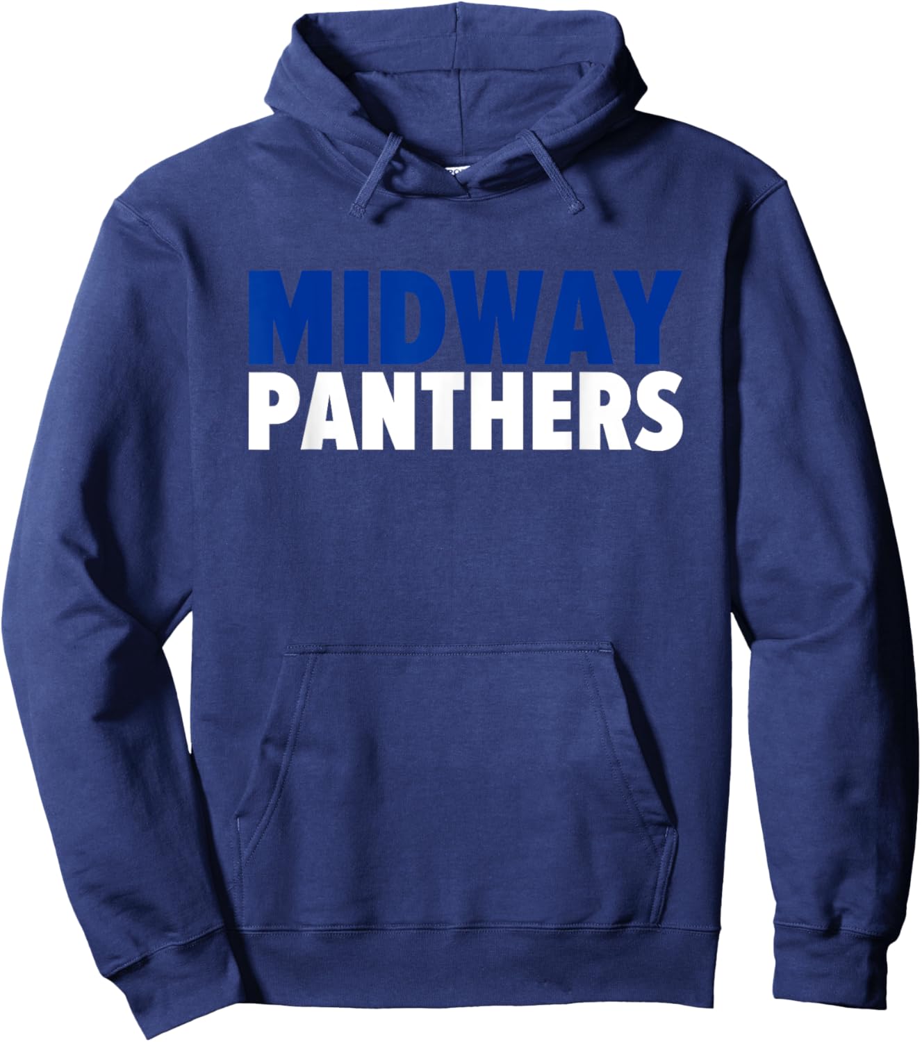 Midway Panthers Bold Hoodie - Hoodie | Navy