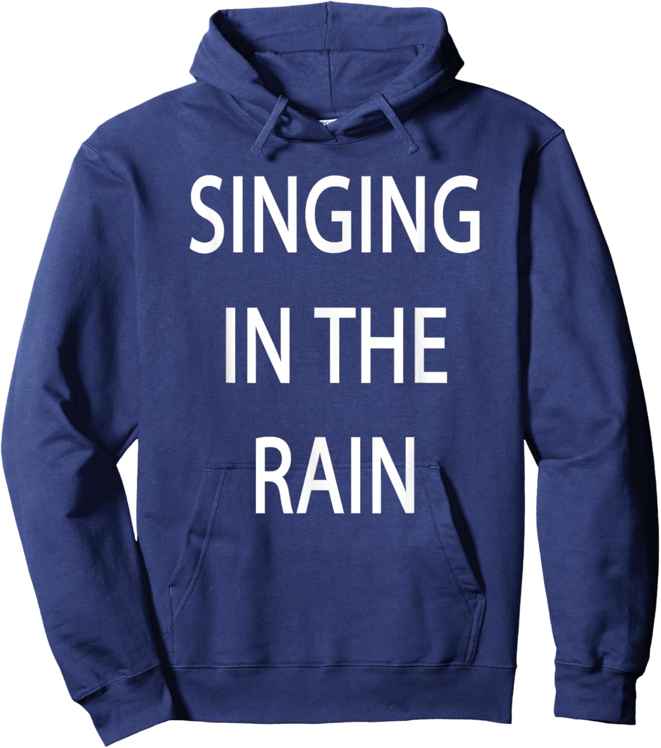 Singing in the Rain Hoodie - Hoodie | Navy