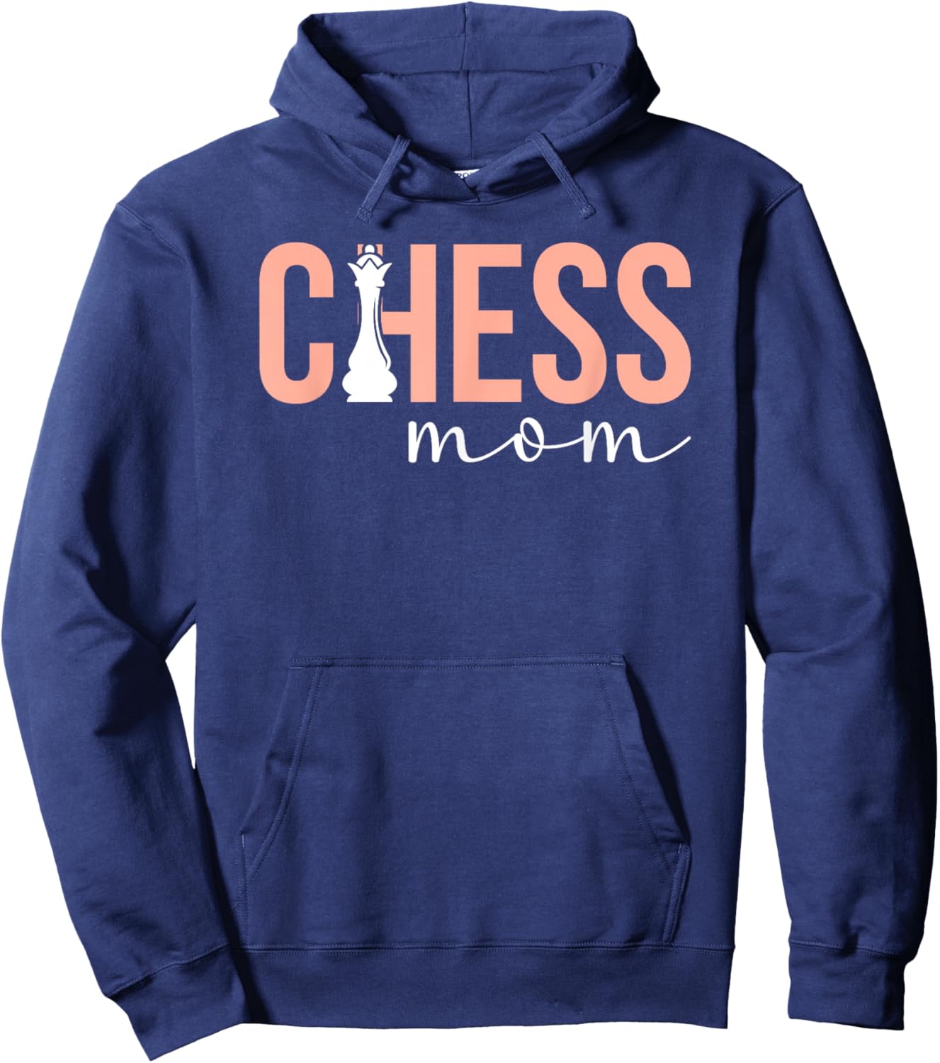 Chess Mom Of A Chess Player Mom Chess Mama Chess Mother Hoodie - Hoodie | Navy