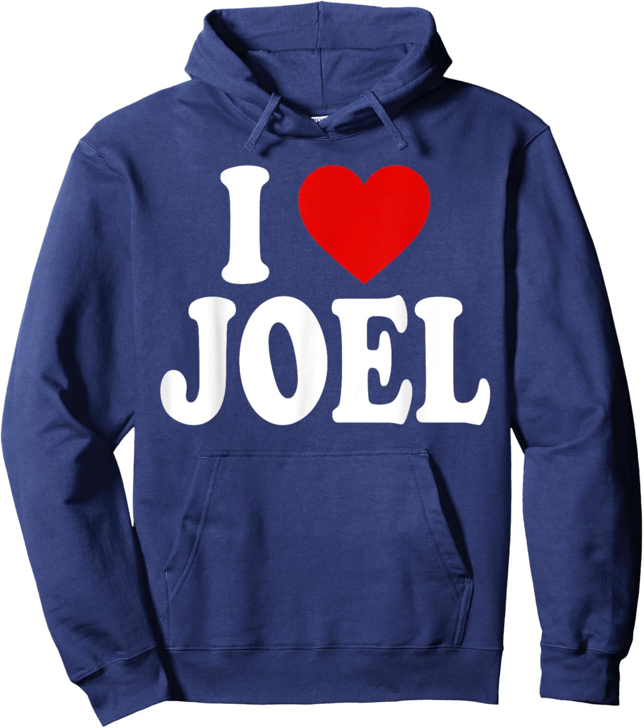 I Heart Love Joel Hoodie - Hoodie | Navy