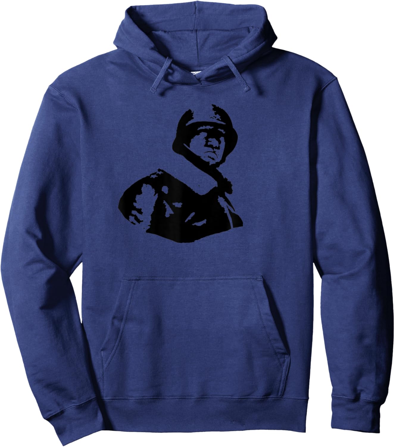 Geoege S. Patton WW2 General George S. Patton Hoodie - Hoodie | Navy