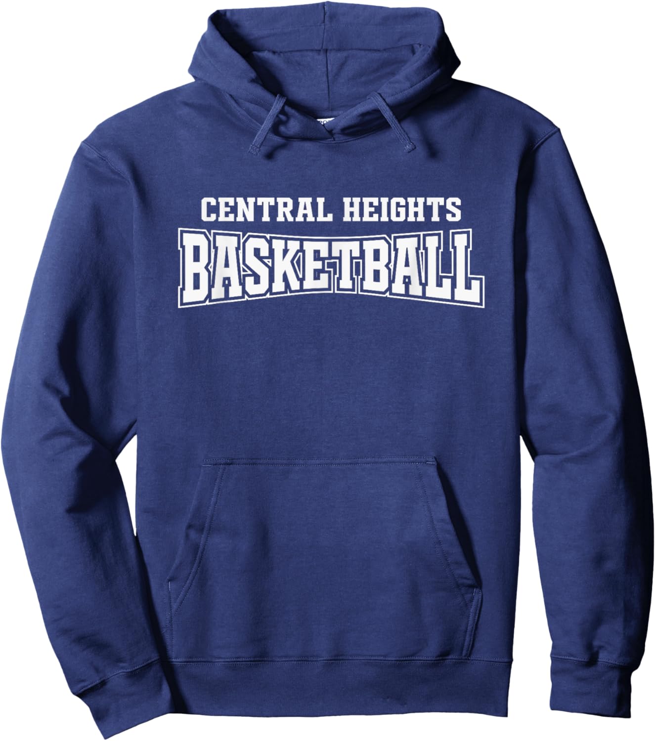 Central Heights High School Basketball Warp HS Hoodie - Hoodie | Navy